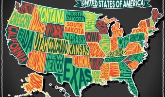 Map of United States