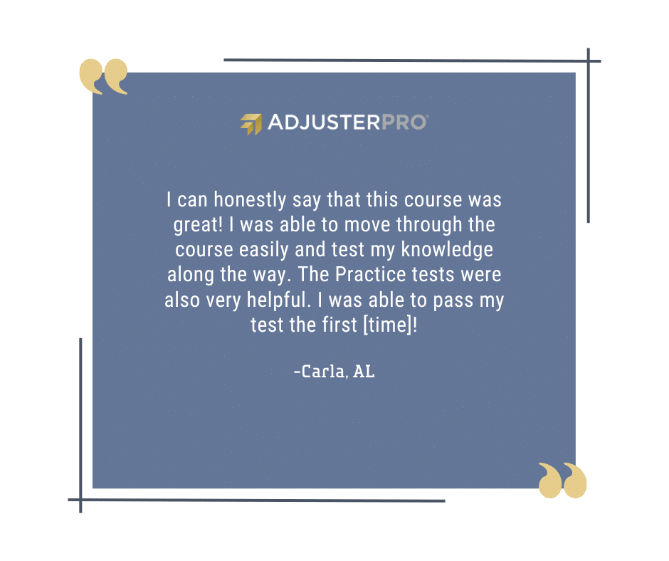 AdjusterPro Alabama course review