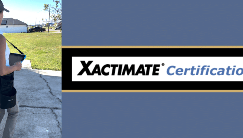 Xactimate Certifications