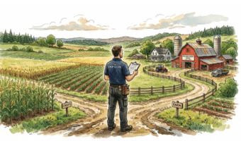 Article explaining what the difference between farm insurance and crop insurance for claims adjusters