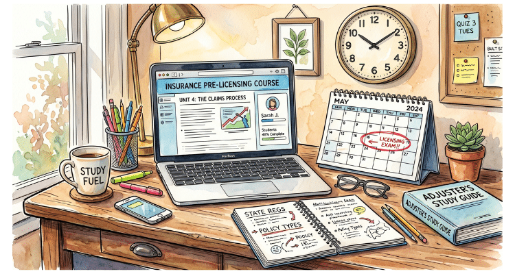 Tips for how to Stop Procrastinating and Finish Your insurance Adjuster Licensing Course