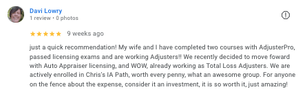 AdjusterPro support team review