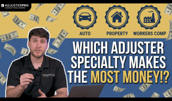 This video breaks down different insurance adjuster specialties, which ones pay the most, and what it actually takes to succeed in each one.