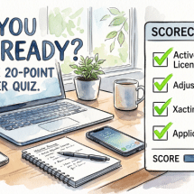 Are you ready to be hired as an insurance adjuster. Includes interactive quiz to help you decide plan of action.