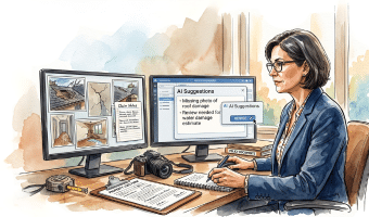 See the ways insurance adjusters are using AI to help with insurance claims work