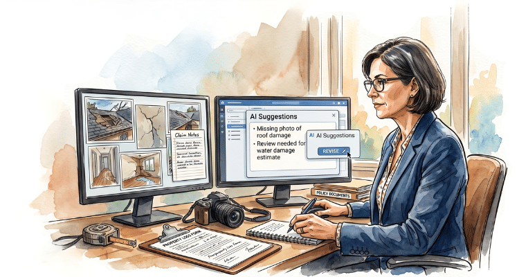 See the ways insurance adjusters are using AI to help with insurance claims work