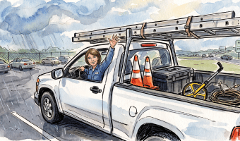 What should insurance adjusters do to make sure they leave their current job on good terms when they get deployed for claims