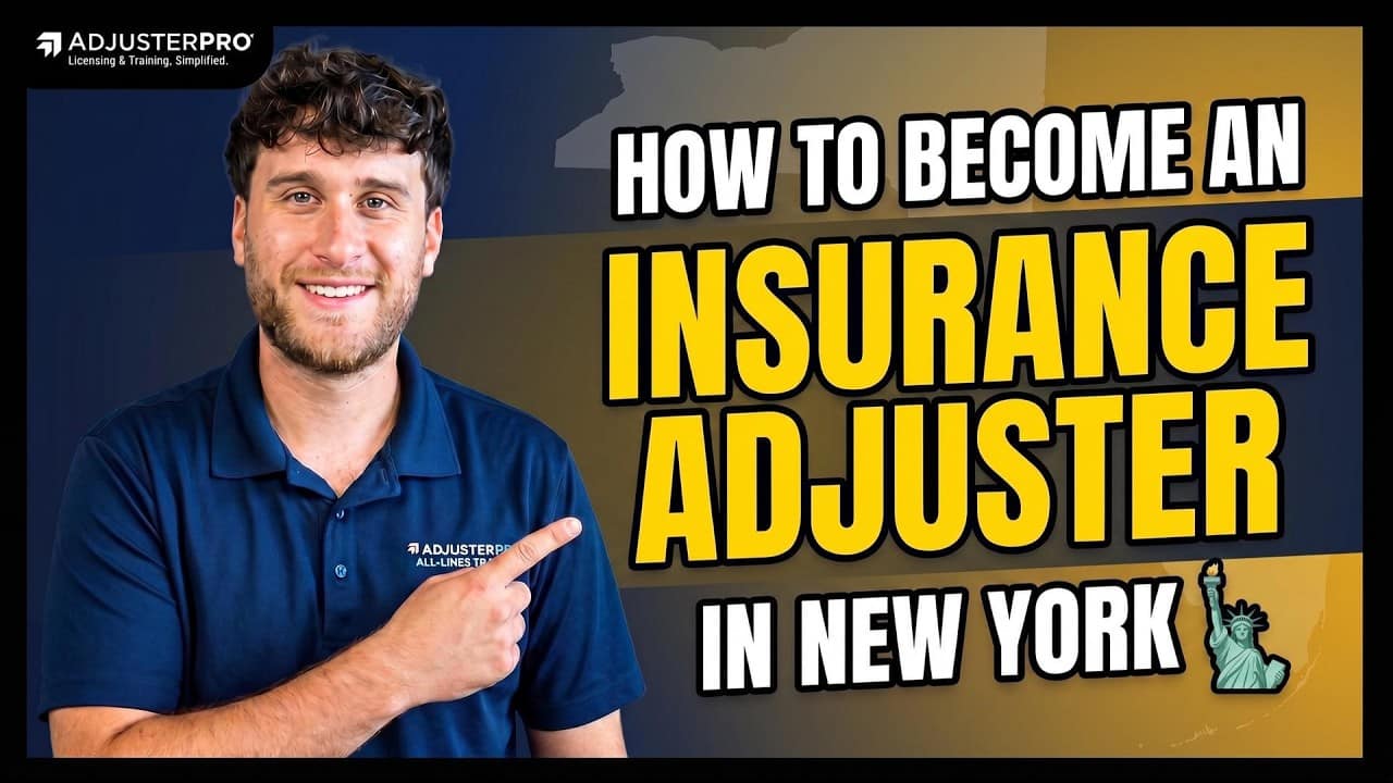How to become an insurance adjuster in New York