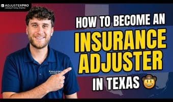 How to become an insurance claims adjuster in Texas video guide