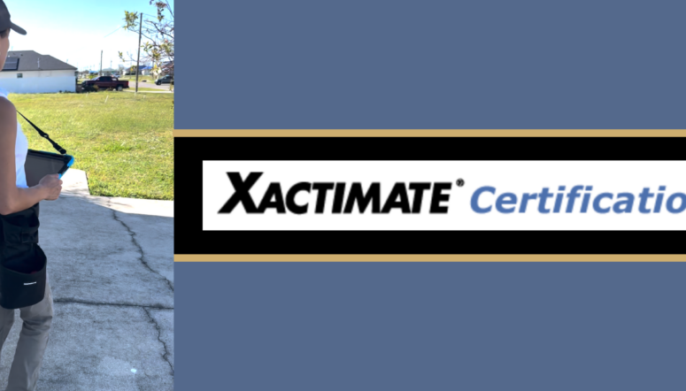 Xactimate Certifications