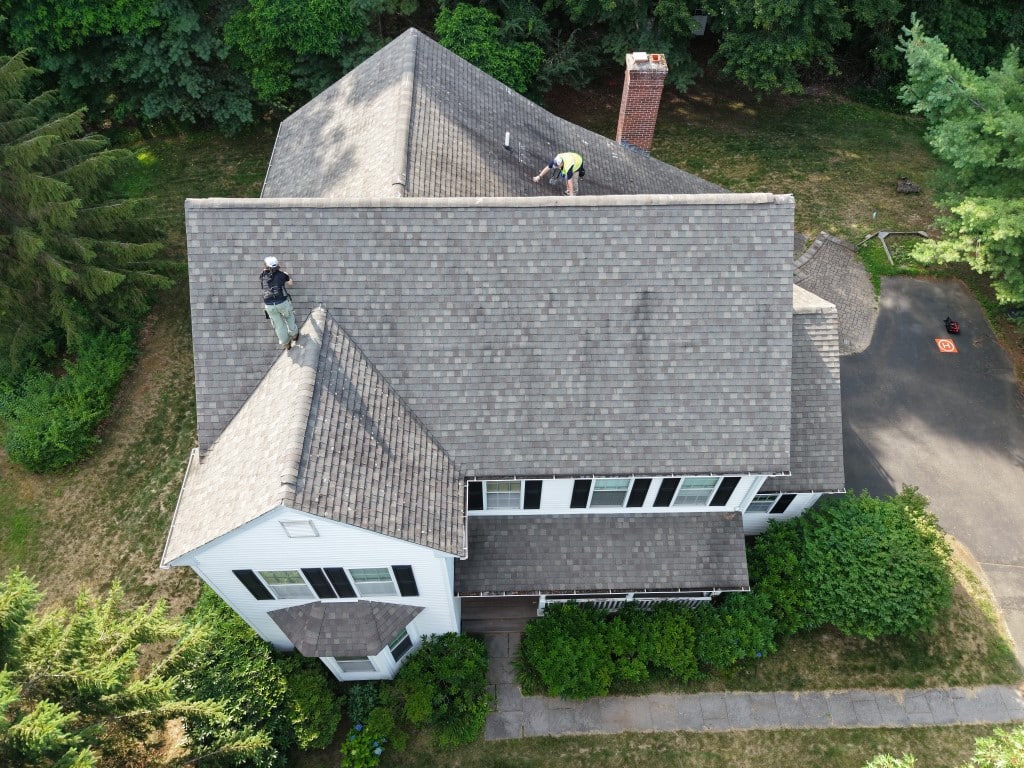 Insurance adjuster drone inspection